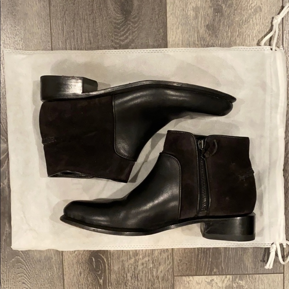 Rag & Bone Black Leather Ankle Boots